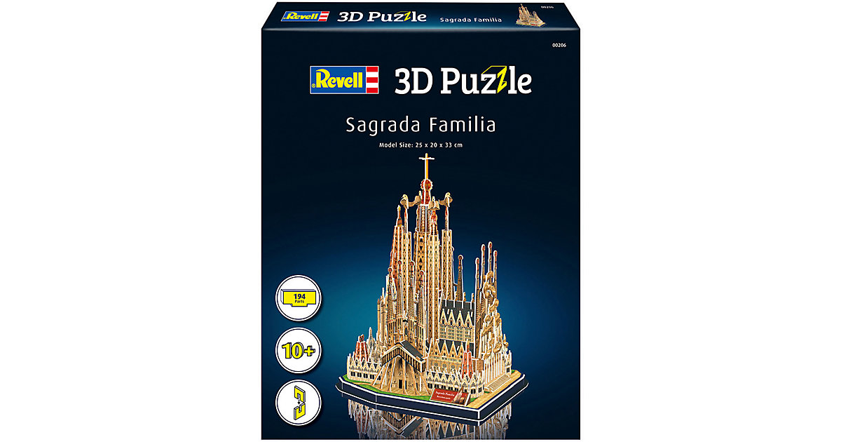 3D-Puzzle Sagrada Familia, 184 Teile