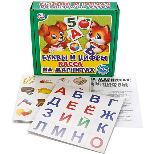 Касса на магнитах Умка «Буквы и цифры» от Умка