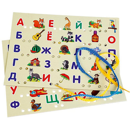 Настольная игра-шнуровка Умка «Азбука. М.А. Жукова» от Умка