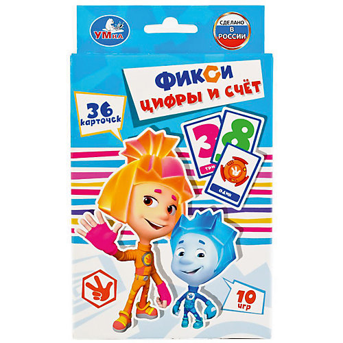 Карточки развивающие Умка «Фиксики. Цифры и счет» от Умка