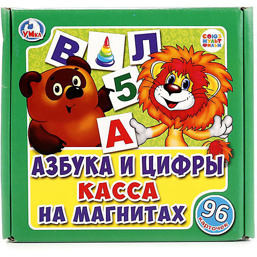 Касса на магнитах Умка «Азбука и цифры» от Умка
