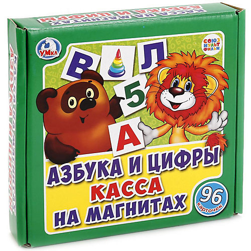 Касса на магнитах Умка «Азбука и цифры» от Умка