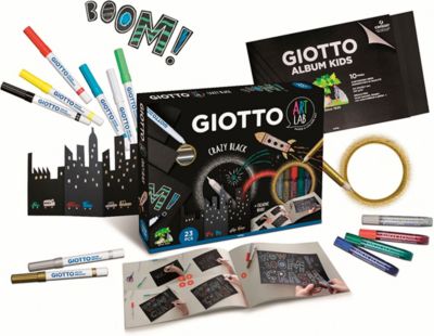 Набор Giotto Art Lab "Безграничный чёрный" , 23 предмета