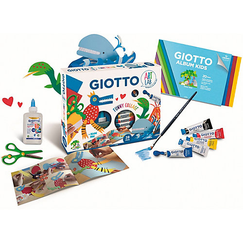 Набор весёлый коллаж Giotto Art Lab, 28 предметов от Giotto