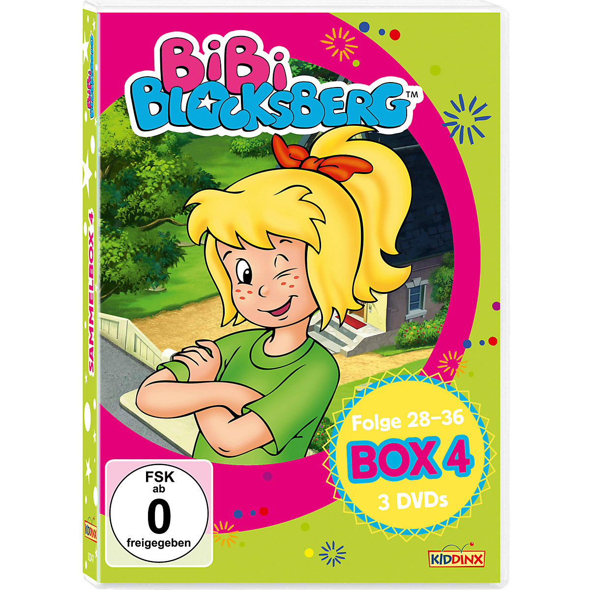 DVD Bibi Blocksberg Sammelbox 4 (Folgen 28-36 3 DVDs)
