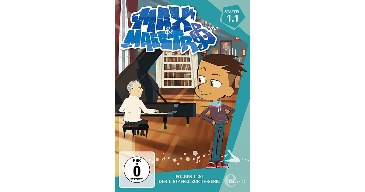 DVD Max und Maestro - Staffelbox 1.1 (Teil 1-26) Hörbuch