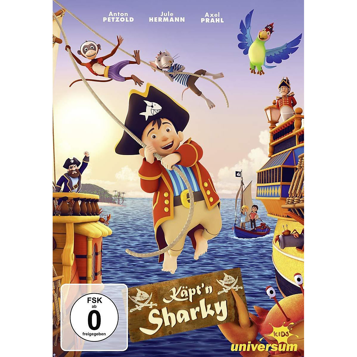 DVD Käptn Sharky Kinofilm