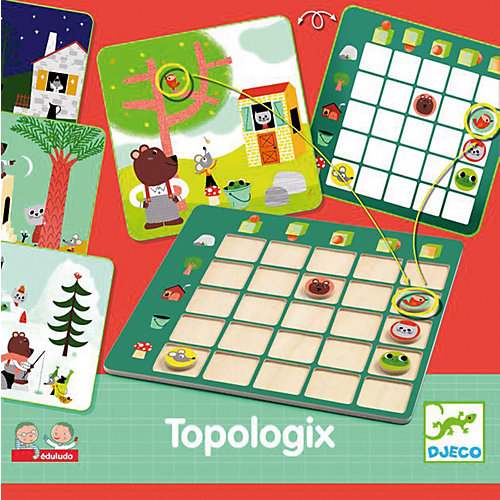 Логическая настольная игра DJECO "Топологик" от DJECO