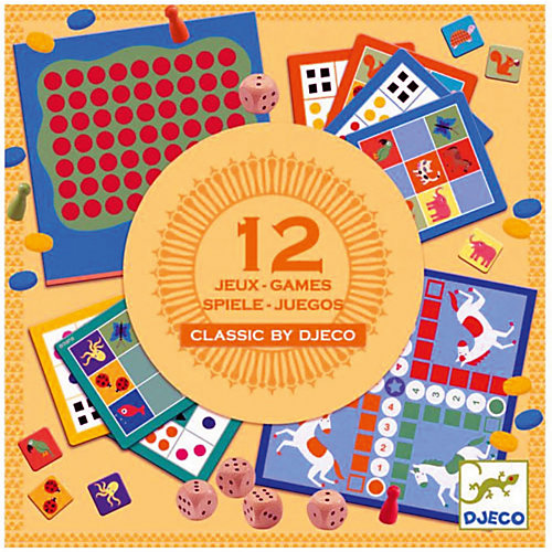 Настольная игра DJECO "Классическая" 12 в 1 от DJECO