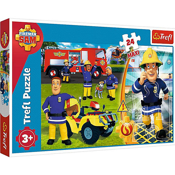Maxi Puzzle 24 Teile - Feuerwehrmann Sam