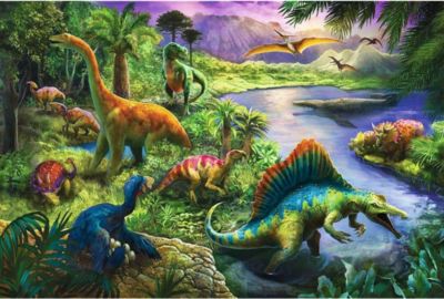 Trefl 260 Teile Kinder Jungen Groß Dinosaurier Außen Alte Spaß Puzzle Neu 