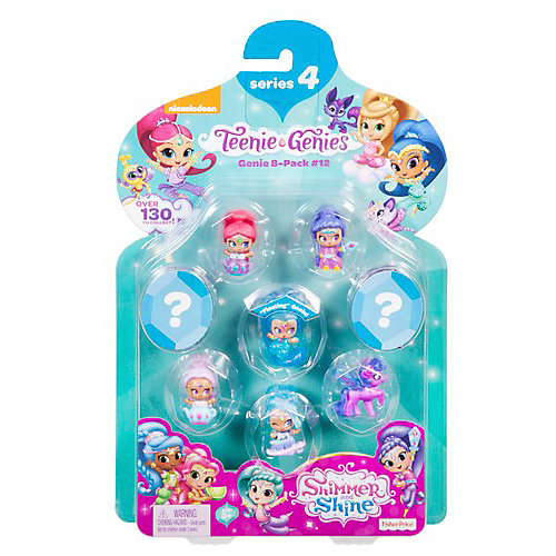 Набор фигурок Fisher-Price Shimmer&Shine "Тини Джинники" Набор № 12, 8 шт от Mattel