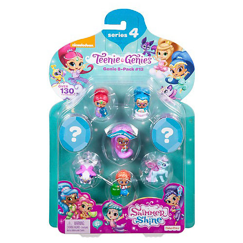 Набор фигурок Fisher-Price Shimmer&Shine "Тини Джинники" Набор № 13, 8 шт от Mattel