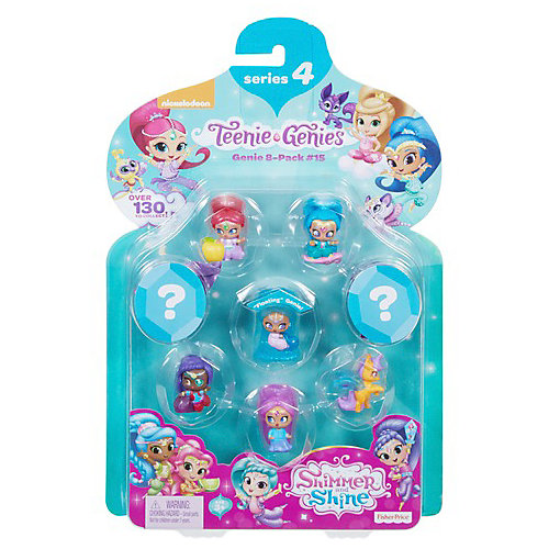 Набор фигурок Fisher-Price Shimmer&Shine "Тини Джинники" Набор № 15, 8 шт от Mattel