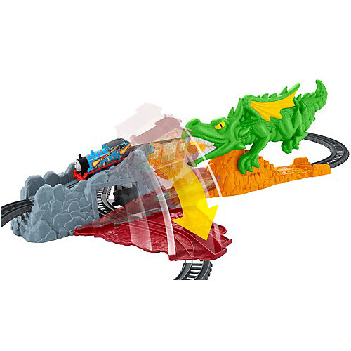 Железная дорога Fisher-Price Tomas and Friends Track Master Побег дракона от Mattel