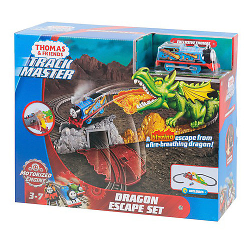 Железная дорога Fisher-Price Tomas and Friends Track Master Побег дракона от Mattel