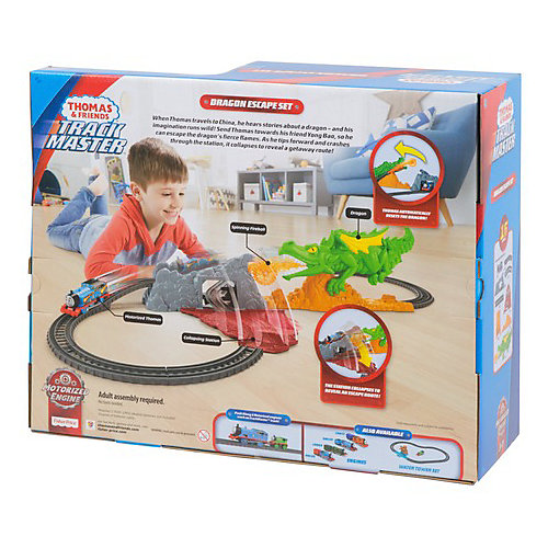 Железная дорога Fisher-Price Tomas and Friends Track Master Побег дракона от Mattel