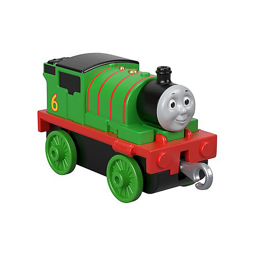 Инерционные маленькие металлические паровозики от Mattel