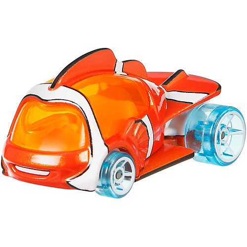 Премиальная машинка Hot Wheels Персонажи Disney, Немо от Mattel