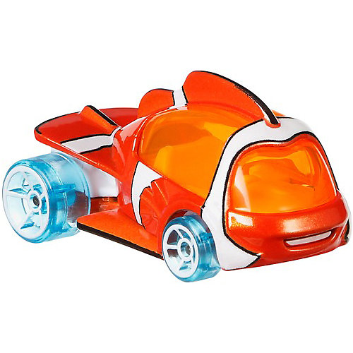 Премиальная машинка Hot Wheels Персонажи Disney, Немо от Mattel