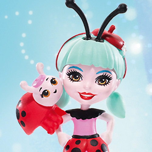 Игровой набор Enchantimals "Парк лепестков" Бакси Бабочка и Ладелиа Божья Коровка от Mattel