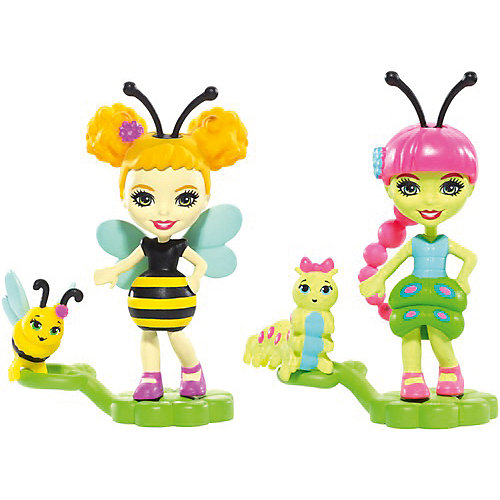 Игровой набор Enchantimals "Парк лепестков" Кей Гусеница и Беатрис Пчёлка от Mattel