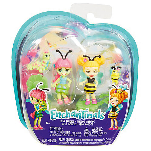 Игровой набор Enchantimals "Парк лепестков" Кей Гусеница и Беатрис Пчёлка от Mattel