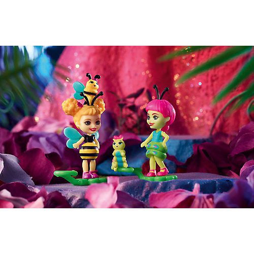 Игровой набор Enchantimals "Парк лепестков" Кей Гусеница и Беатрис Пчёлка от Mattel