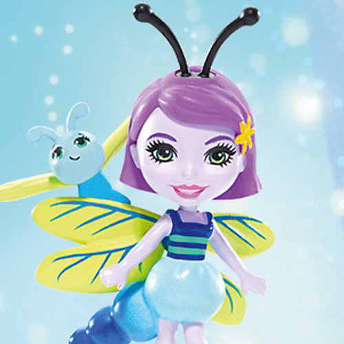 Игровой набор Enchantimals "Парк лепестков" Саксон Улитка и Дара Стрекоза от Mattel