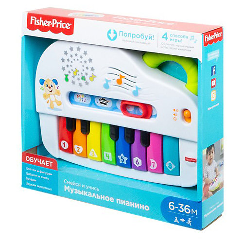 Развивающая игрушка Fisher-Price "Музыкальное пианино" от Mattel