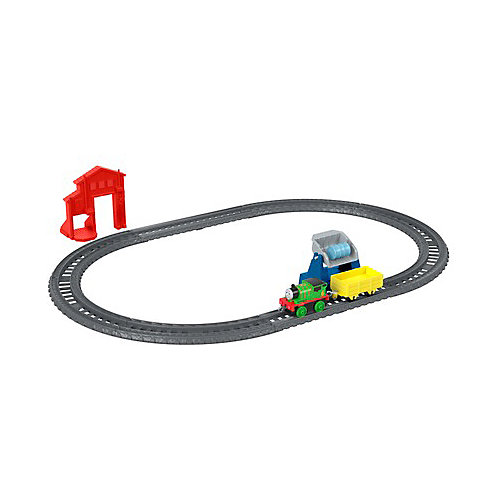 Железная дорога Fisher-Price Thomas and Friends Track Master Перси доставляет груз от Mattel