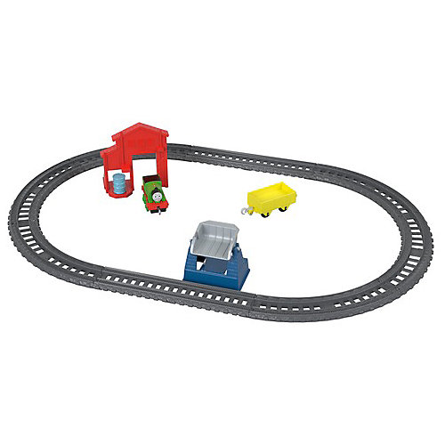 Железная дорога Fisher-Price Thomas and Friends Track Master Перси доставляет груз от Mattel