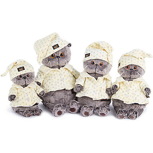 Мягкая игрушка Budi Basa Кот Басик в пижаме, 25 см от Budi Basa