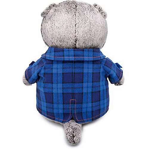 Мягкая игрушка Budi Basa Кот Басик в синей куртке и с бантом, 25 см от Budi Basa