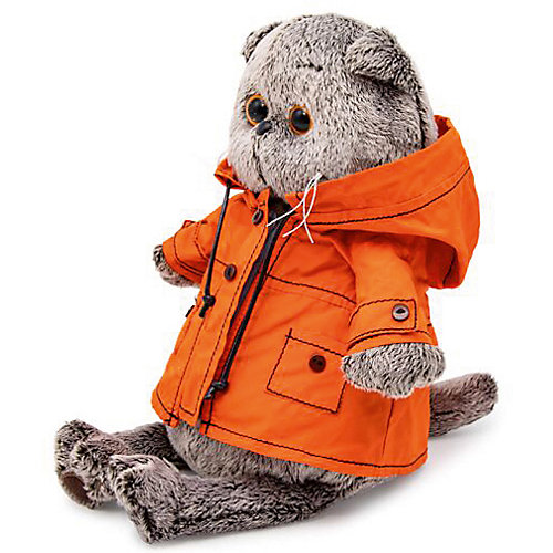 Мягкая игрушка Budi Basa Кот Басик в куртке с капюшоном, 25 см от Budi Basa