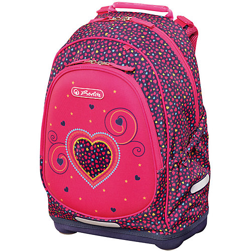 Рюкзак Herlitz Bliss, Pink Hearts - розовый от herlitz