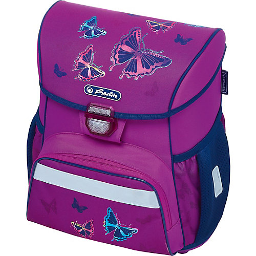 Ранец Herlitz Loop, Glitter Butterfly - фиолетовый от herlitz