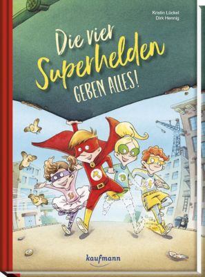 Buch - Die vier Superhelden geben alles!