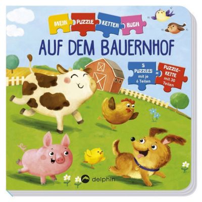 Buch - Puzzlekettenbuch Auf dem Bauernhof