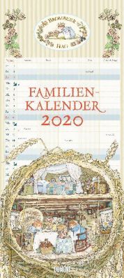 Buch - Brombeerhag Familienkalender 2020: Brambly Hedge: Familien-Planer mit 5 Spalten: Format 22 x 49,5 cm