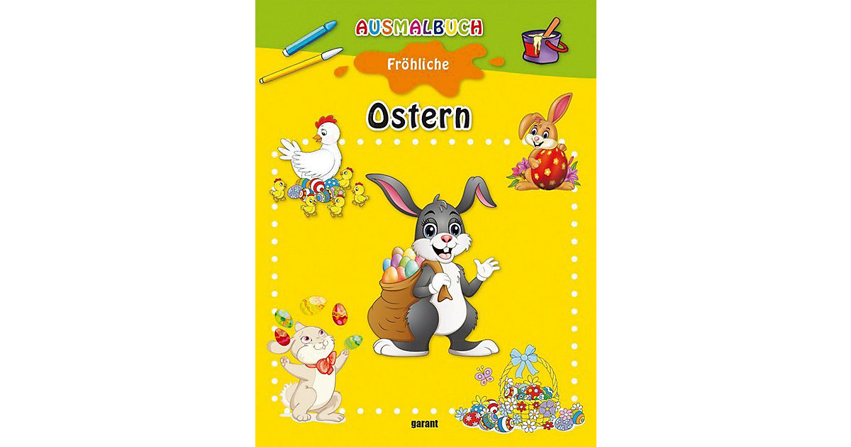 Buch - Ausmalbuch Bezauberndes Ostern