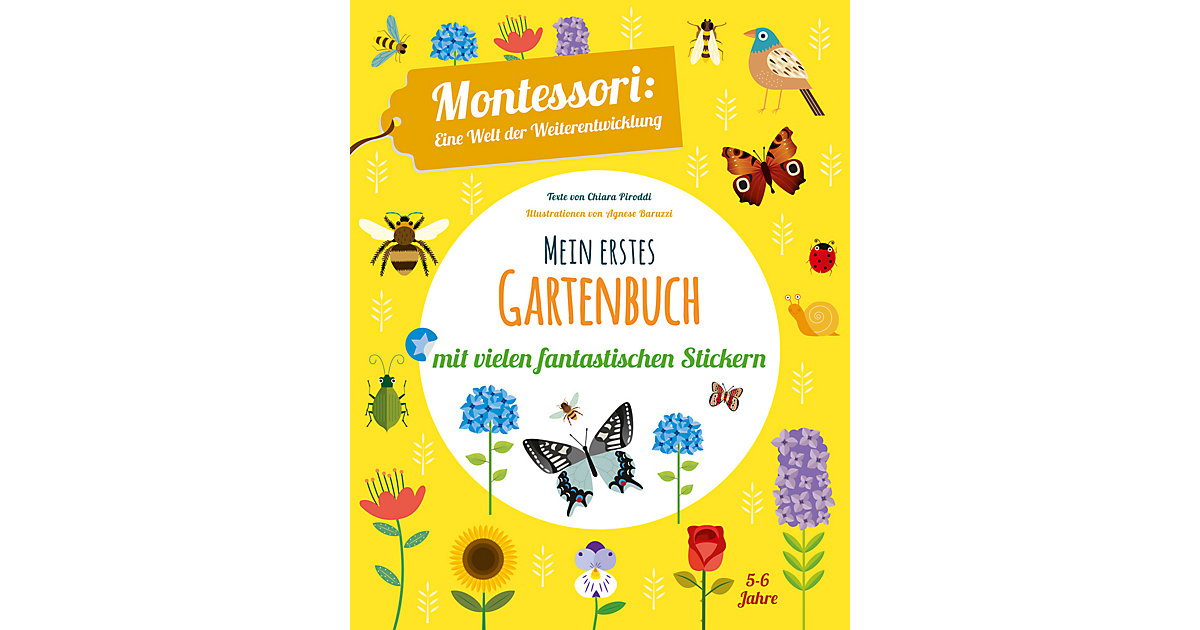 Buch - Mein erstes Gartenbuch: Mit vielen fantastischen Stickern