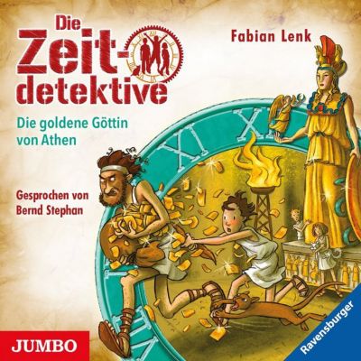 Die Zeitdetektive: Die goldene Gttin von Athen, 1 Audio-CD Hrbuch