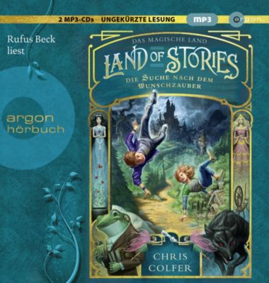 Land of Stories: Das magische Land, 2 MP3-CDs Hrbuch