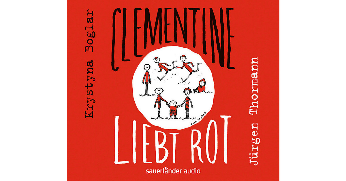 Clementine liebt Rot, 3 Audio-CDs Hörbuch