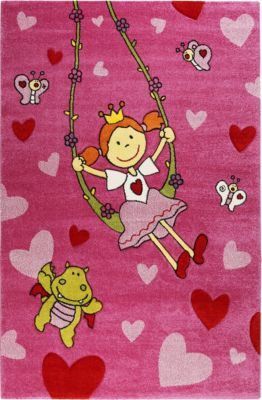 Kinderteppich Pinky Queeny, pink, 160 x 225 cm