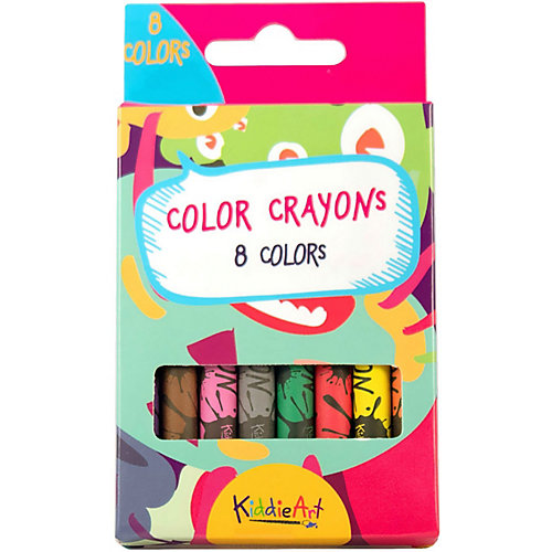 Восковые мелки KiddieArt 8 штук от KiddieArt