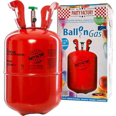 Ballongas in Einwegflasche für bis zu 30 Ballons