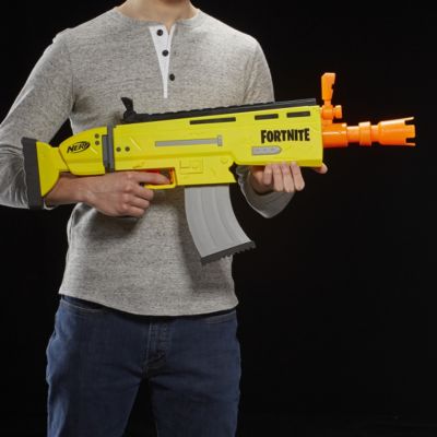 20 Fortnite Elite Darts, Nerf E6158EU4 AR-L Motorisierter Spielzeug Blaster 