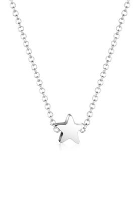 Kinder Stern Astro Swarovski® Kristall 925 Silber Halskette silber Gr. 58/60 Mädchen Kinder